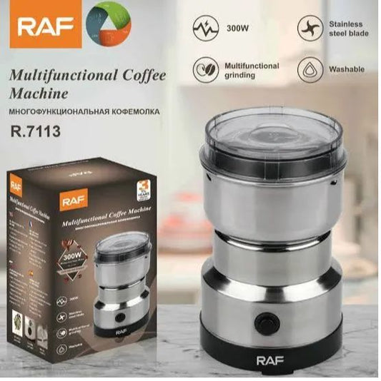 Raf Mini Electric Grinder Stainless